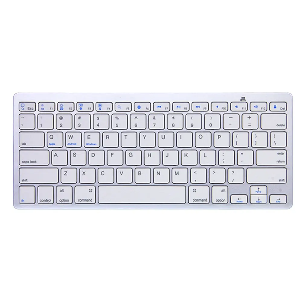 Клавиатура X5 беспроводная клавиатура три системы плоский телефон универсальная