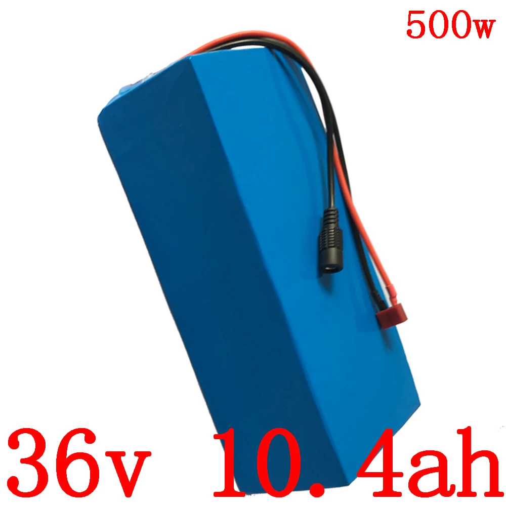 

36V 10AH electric bicycle battery 36v 10ah lithium ion battery for 36V 250W 350W 500W ebike motor with 15A BMS +42V 2A charger