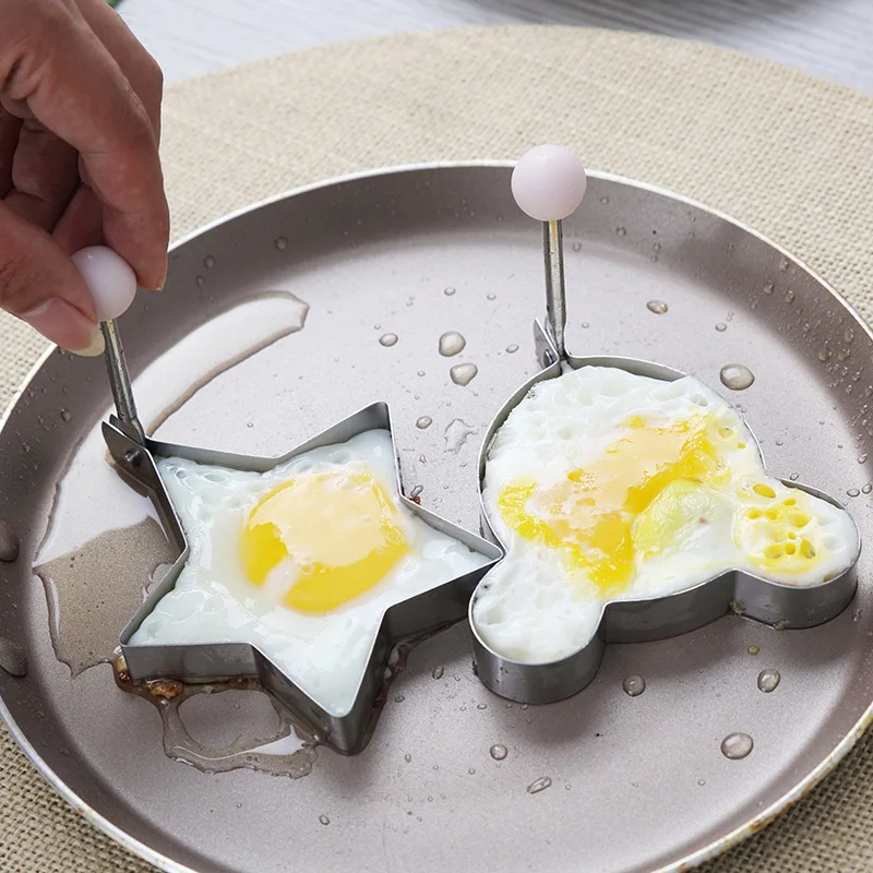 

Fried Egg Creative Baking Mold Stainless Steel Machined Kitchen Utensils Cake Molde Utencilios