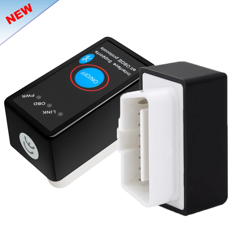 OBD2 ELM327 V2.1 PIC18F25K80 чип Bluetooth с CD Авто OBD OBDII считыватель кодов инструменты