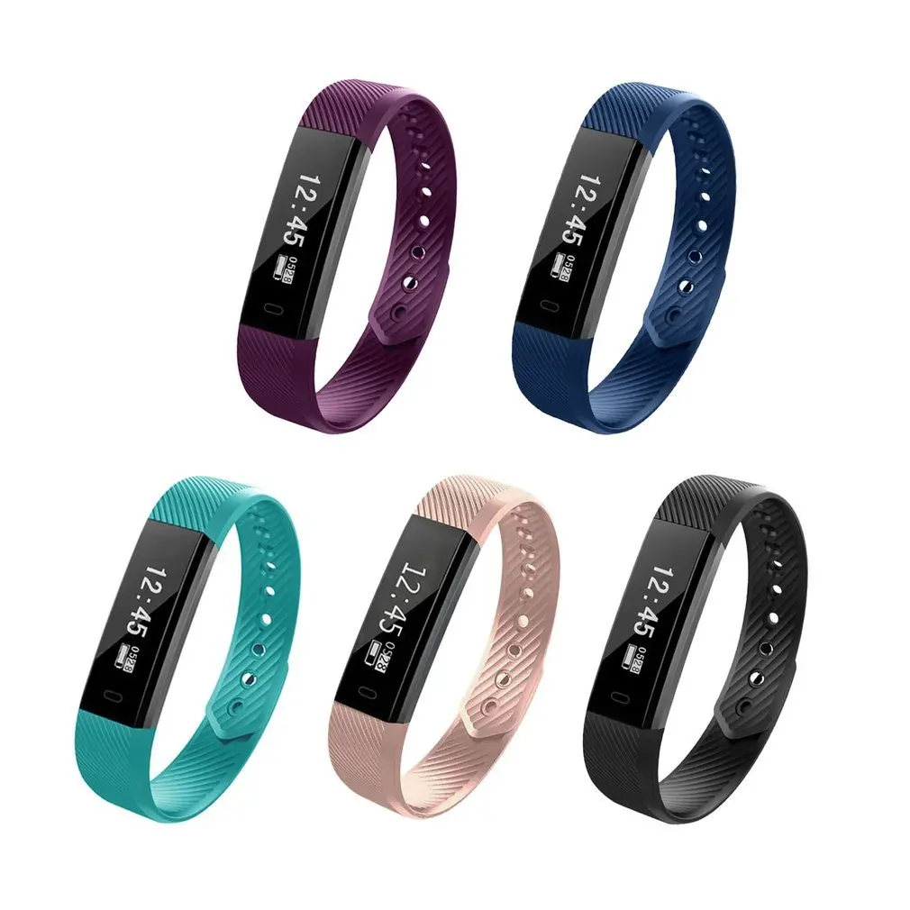 Смарт браслет для фитнеса часы с шагомером мониторинг сна водонепроницаемый