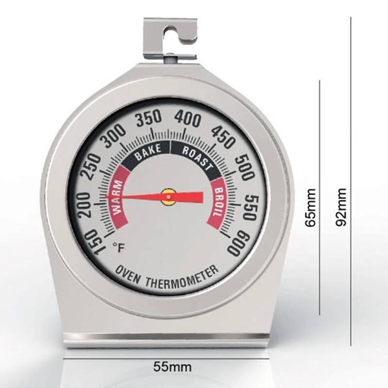 

Cooking Oven Thermometer BBQ Meat Temperature Meter Gauge Tool Metal Thermometer