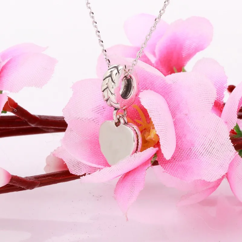 

Original 925 Sterling Silver Charm Seed Of Light Heart Pendant Fit Pandora Women Bracelet & Necklace Diy Jewelry