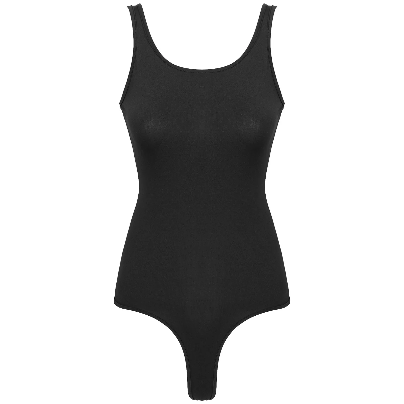 

2021 New Women Sleeveless U-Neck Solid Bodycon Playsuit One-piece Clubwear Sport Short Jumpsuit Romper Leotard for Yoga Workout