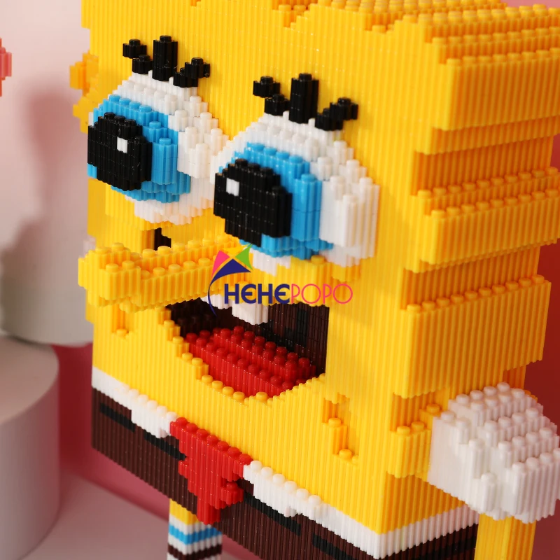 4300 шт. + Spongebobed соединение строительных блоков в Ирландском стиле С рисунком