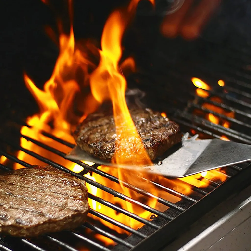 Барбекю лопатка из нержавеющей стали для барбекю инструмент дома Кухня Пособия