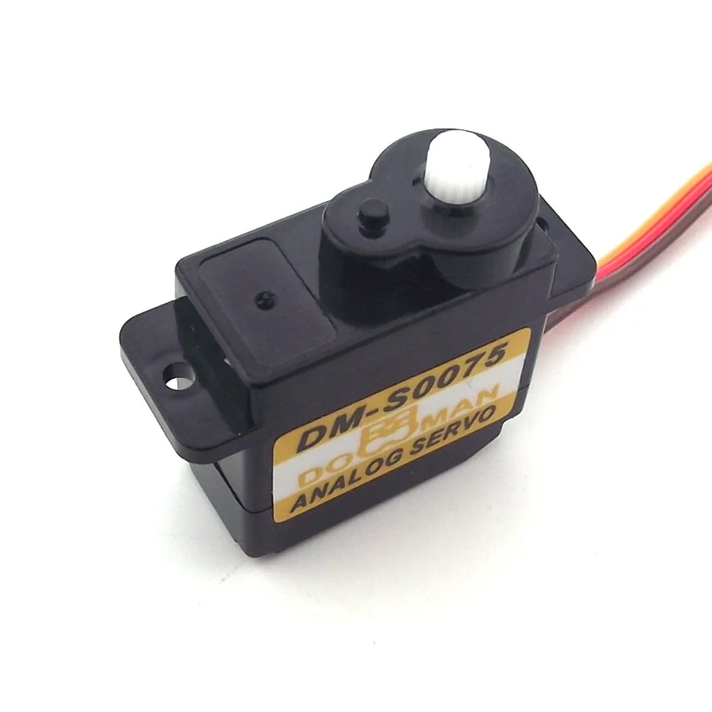 

DM-S0075 Digital 180 Degree 270 Degree 360 Degree Steering Gear 7.5g Steering Gear 8g Steering Gear Quadcopter Accessories