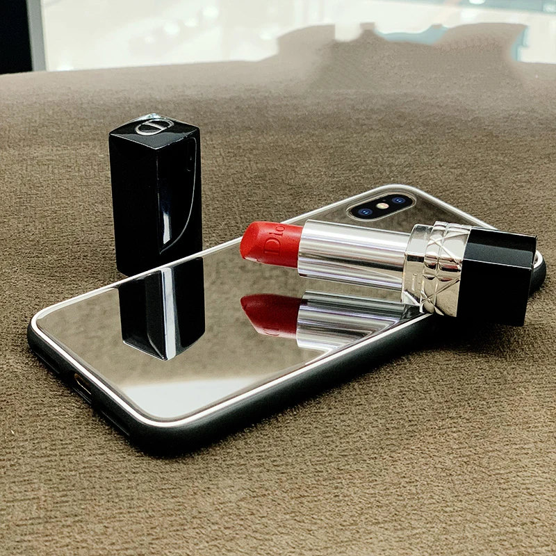 Роскошный зеркальный силиконовый чехол для XIAOMI MI 8 9 A1 A2 Lite 9T Redmi 7A 5A 5 Plus 6A Note 7 6 Pro 4 4X