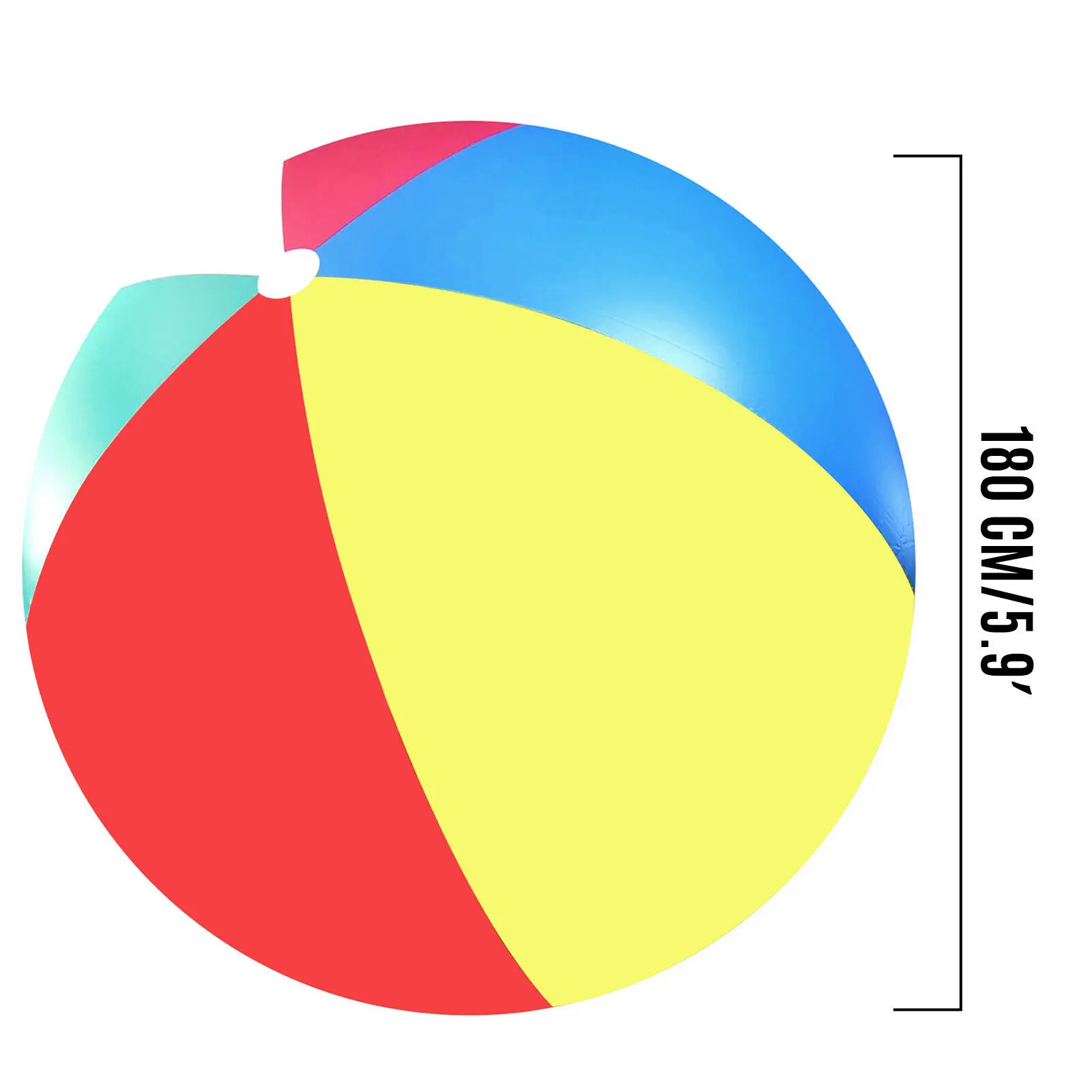 

180 cm Huge Large Giant Inflatable Beach Ball Volleyball Party Toy Air Water Sport