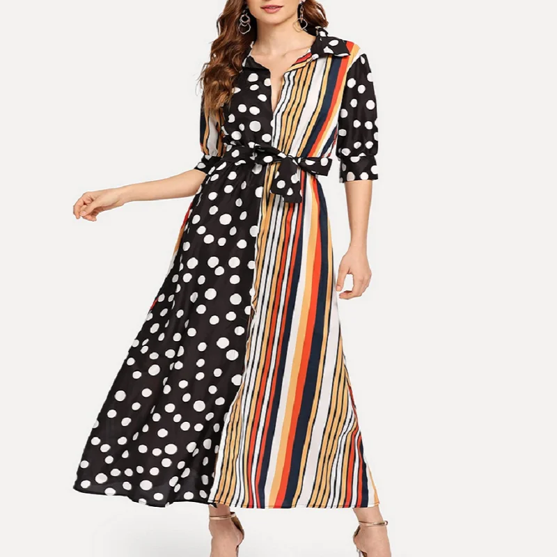 

Newest Long Sleeve Women Cotton Long Dress Plus Size Linen Women Dresses Autumn Spring Design Good Quality Elegant Slim Design