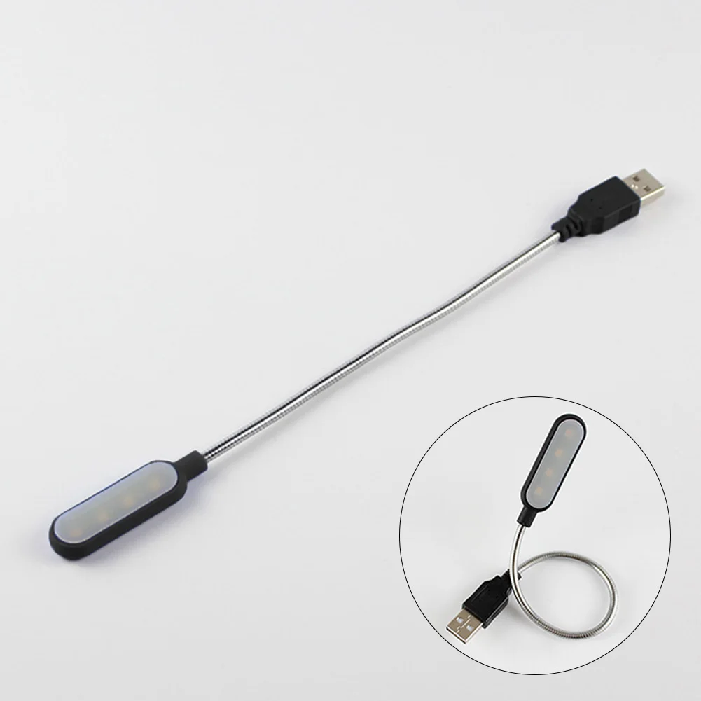 

Bright LED Notebook Computer Home Use Gift Travel For Students Reading Lamp USB Port Laptops Study Mini Book Light Bedroom