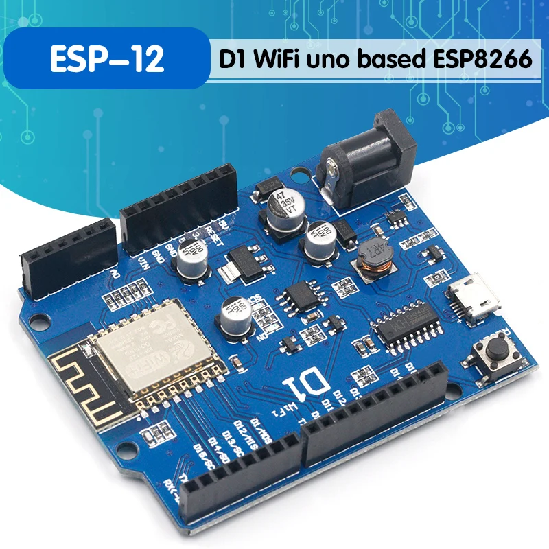 Умная электроника ESP 12F WeMos D1 Wi Fi uno основе ESP8266 щит для arduino совместимый с