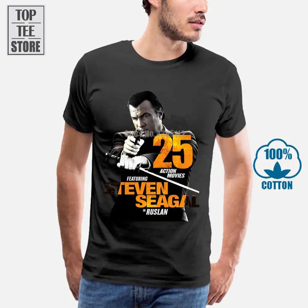 Постер Фильма Steven Seagal V3 1989 футболка всех размеров от S до 4Xl|Мужские футболки| |