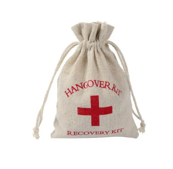 10 шт. набор от похмелья сумки Свадебные подарки для гостей аптечка сумка Упаковка