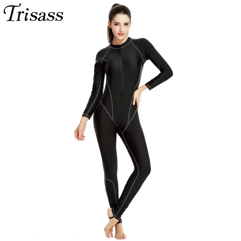 Trisass Профессиональный Одна деталь купальника больше брюки плавание акулы