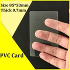 Толщина 0,7 мм прозрачный пластиковый лист ПВХ чистый Ацетатный прозрачный визиток 102050-вы выбираете количество