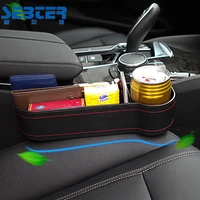 car seat organizer crevice storage box car organizer gap slit filler holder for wallet phone slit pocket auto car accessories