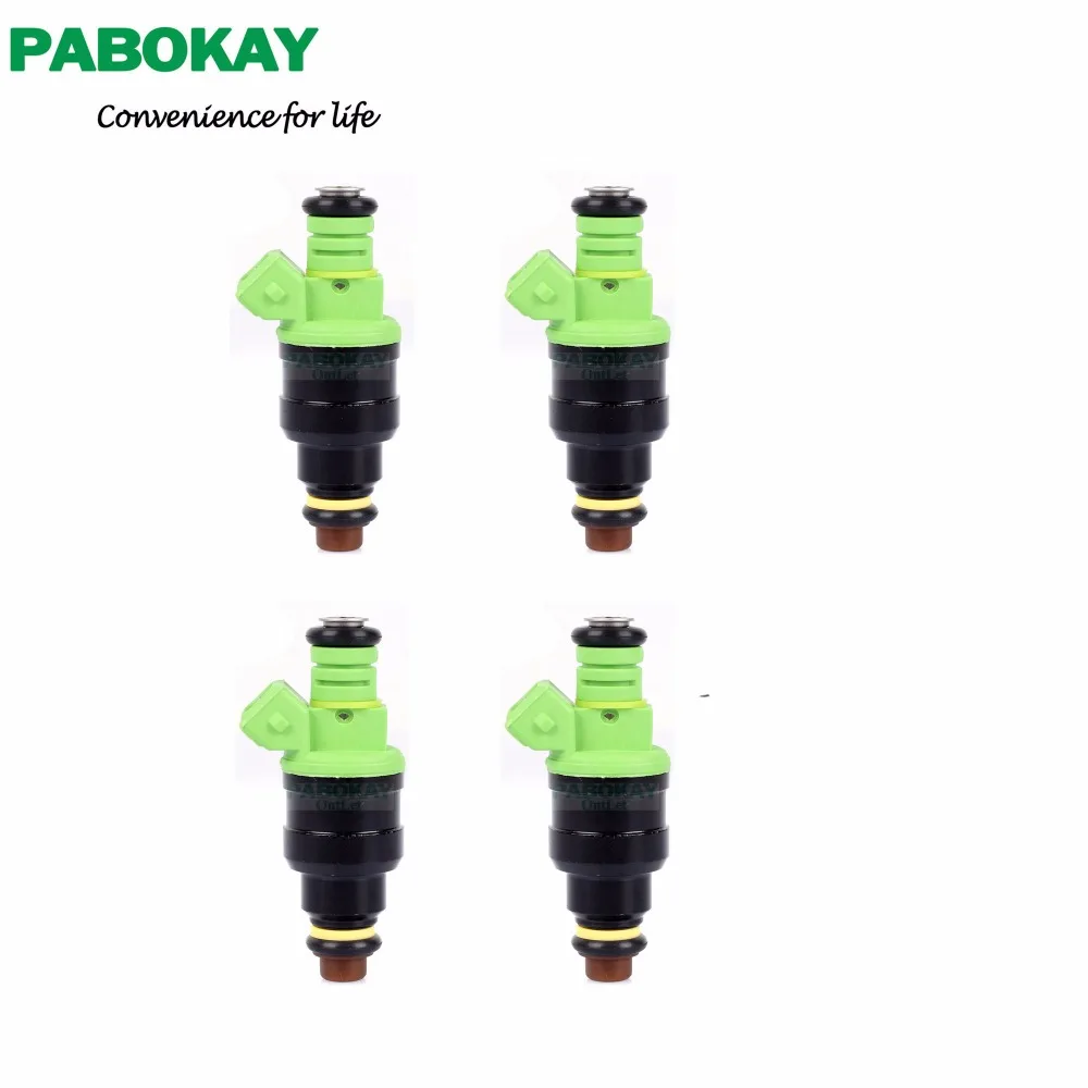 

4 pieces x 0280150558 NEW 42lbs Green Top Racing Fuel Injector 440CC EV1 Turbo 42 lb/hr