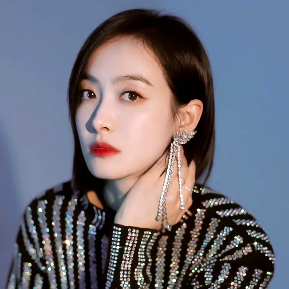 Роскошные блестящие стразы с кристаллами длинная цепочка висячие серьги для