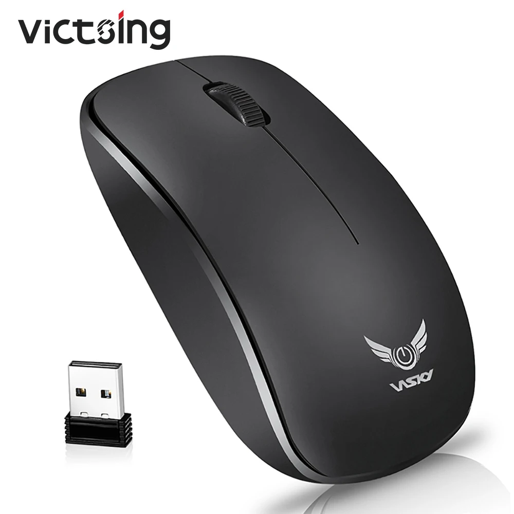VicTsing XX886 беспроводная мышь 2 4G USB опция бесшумные мыши 1600 dpi Бесшумная компьютерная