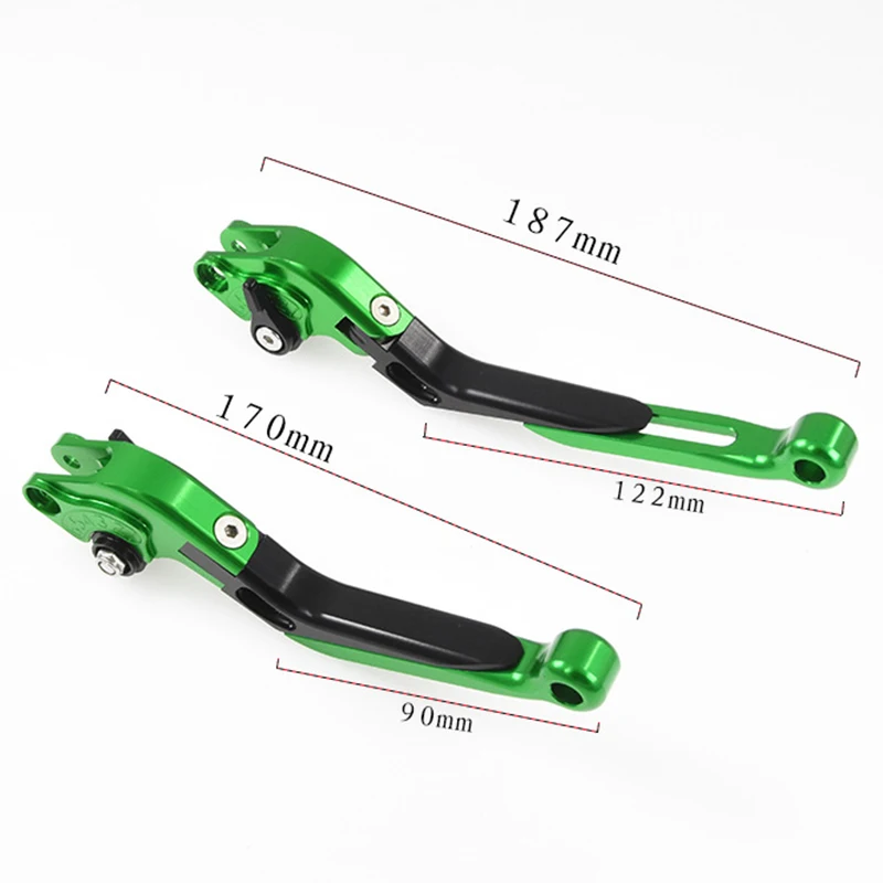 Мотоциклетные алюминиевые аксессуары Складные Выдвижные тормозные рычаги
