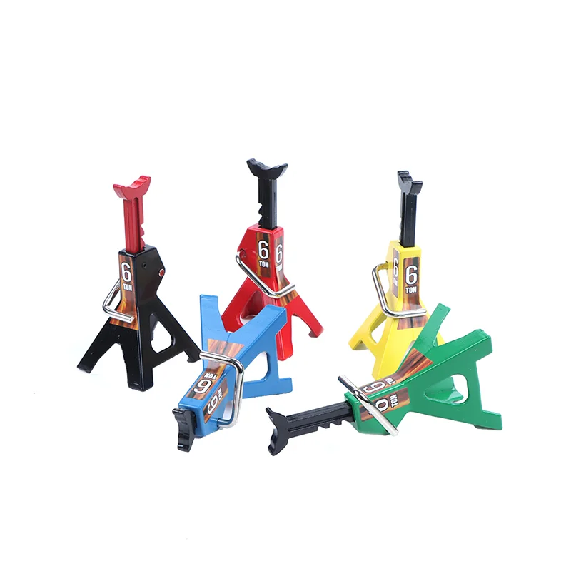 

Metal 6 Ton Simulated Jack Height Adjust Repair Bracket For 1/10 RC Climbing Car Remote Control Toy Accessories