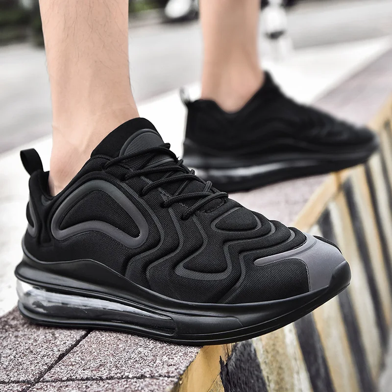 

Fashion Air Cushion Neon Couple Sneakers Breathable Comfortable Men's Casual Shoes Large Size Women's Sports Running Shoes 36~47