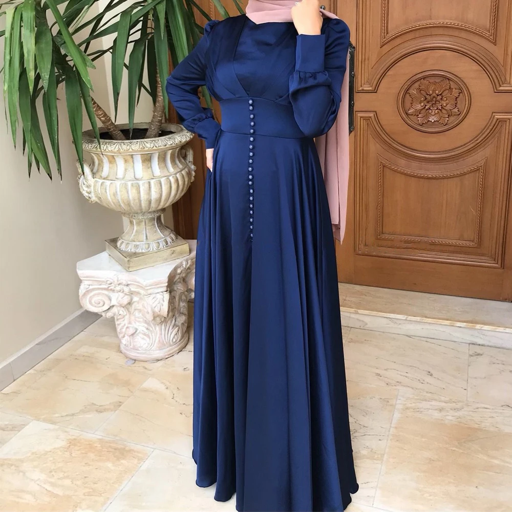 Женское Атласное Платье макси с бисером облегающее и расклешенное платье в