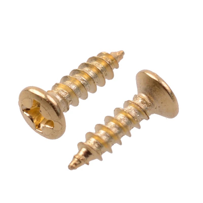 100 stücke bass gitarre schlagbrett schrauben hohlraum abdeckung jack abdeckung platte schraube für e gitarre bass 312mm chromgoldschwar