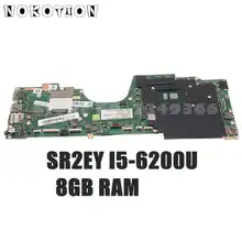 NOKOTION For Lenovo Yoga 260 Laptop Motherboard AIZS3 LA-C582P 00NY976 Mainboard SR2EY I5-6200U CPU 8GB RAM