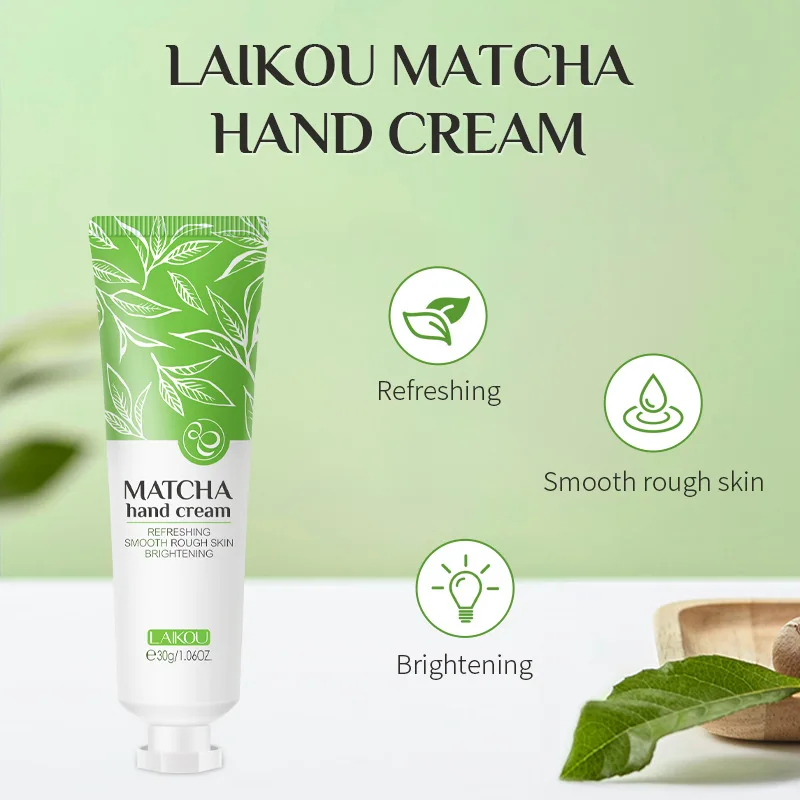 LAIKOU Lecome Matcha увлажняющий крем для рук отшелушивающий отбеливающий питательный