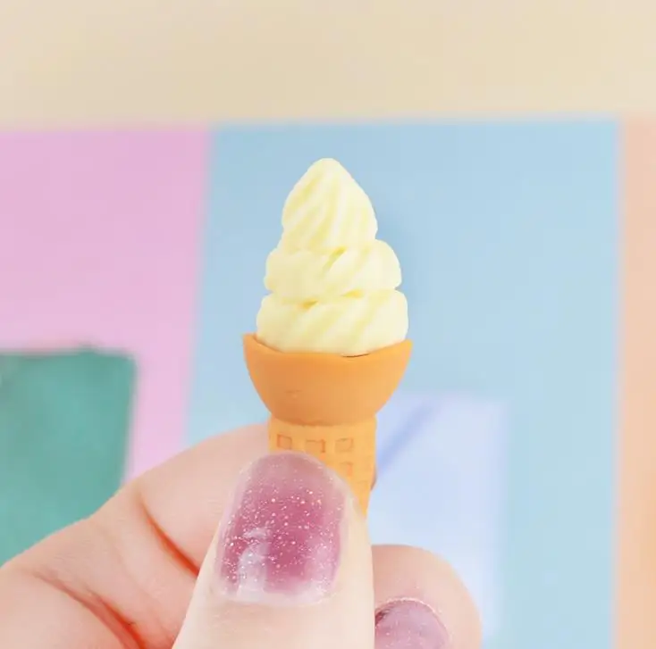 cute miniature ice cream simulation fake food resin cabochons scrapbooking for phone diy craft embellishment accessories free global shipping