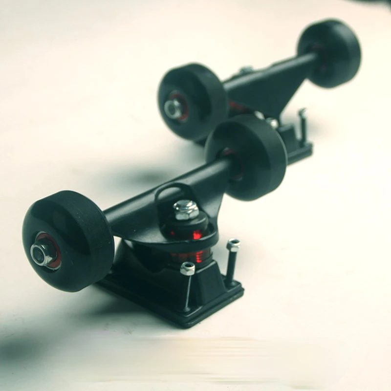 

Plastic Professional Skateboard Bracket Double Rocker Skateboard Wheels Land Surfboard Patineta Skate Board Accessories BI50SA