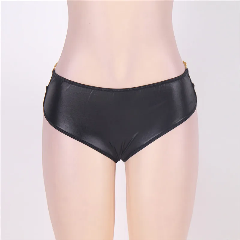 Трусы Comeondear женские кожаные размера плюс с открытой спиной размеры 5XL 6XL P5061 |