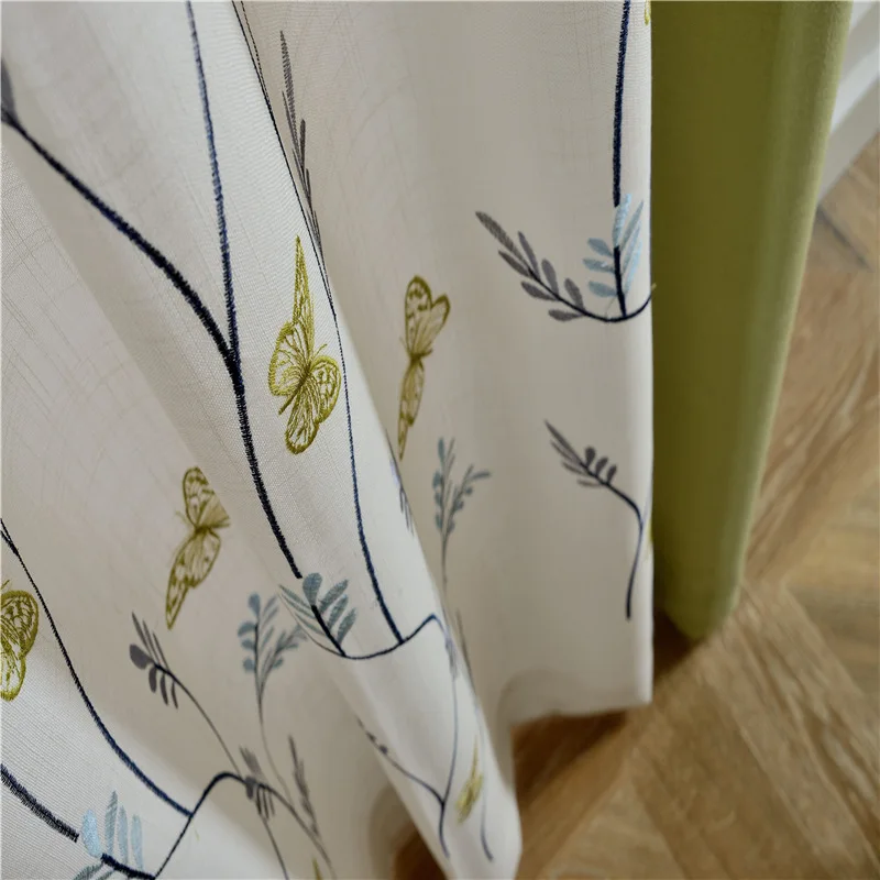 Прямые продажи с фабрики современные занавески в пасторальном американском