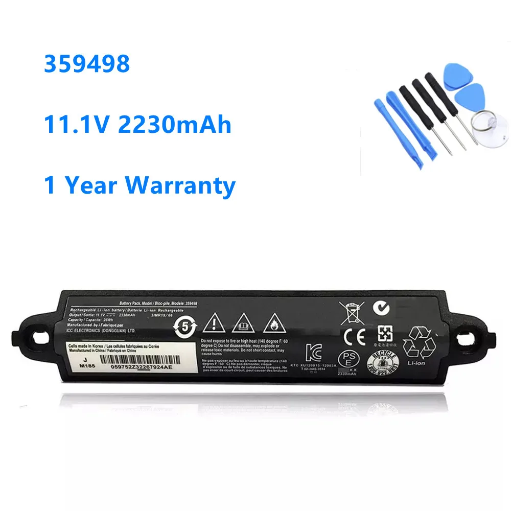 Bateria para Bose 330105 para Bose Soundlink 330107a 359495 Bluetooth Alto-falante Móvel ii 404600 11.1v 26wh 359498 Iii