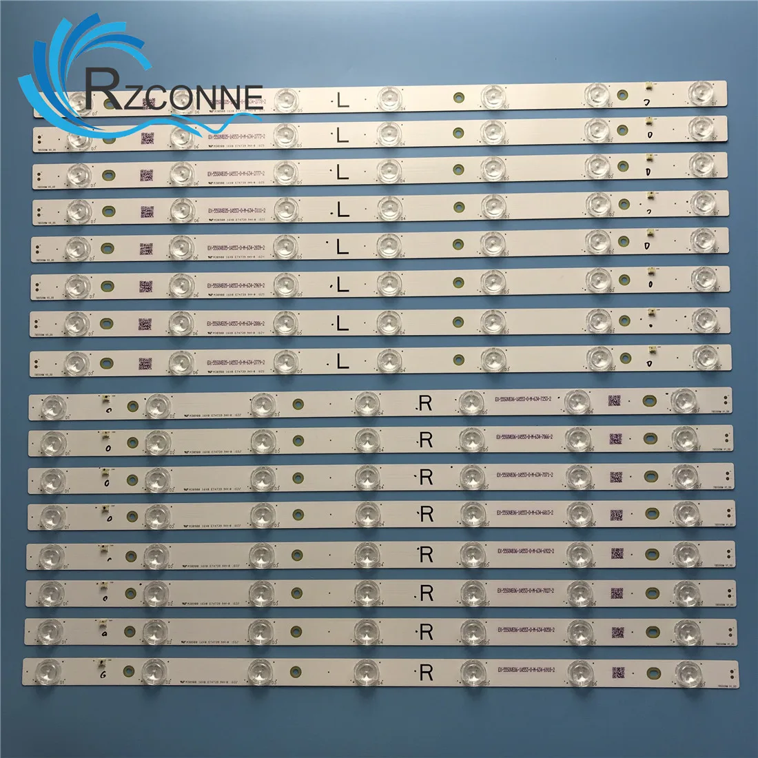 Светодиодный Подсветка полоса 7 лампы для tx-55dx600e tx-55dx603e tx-55dx653e TB5509M M30900 E74739