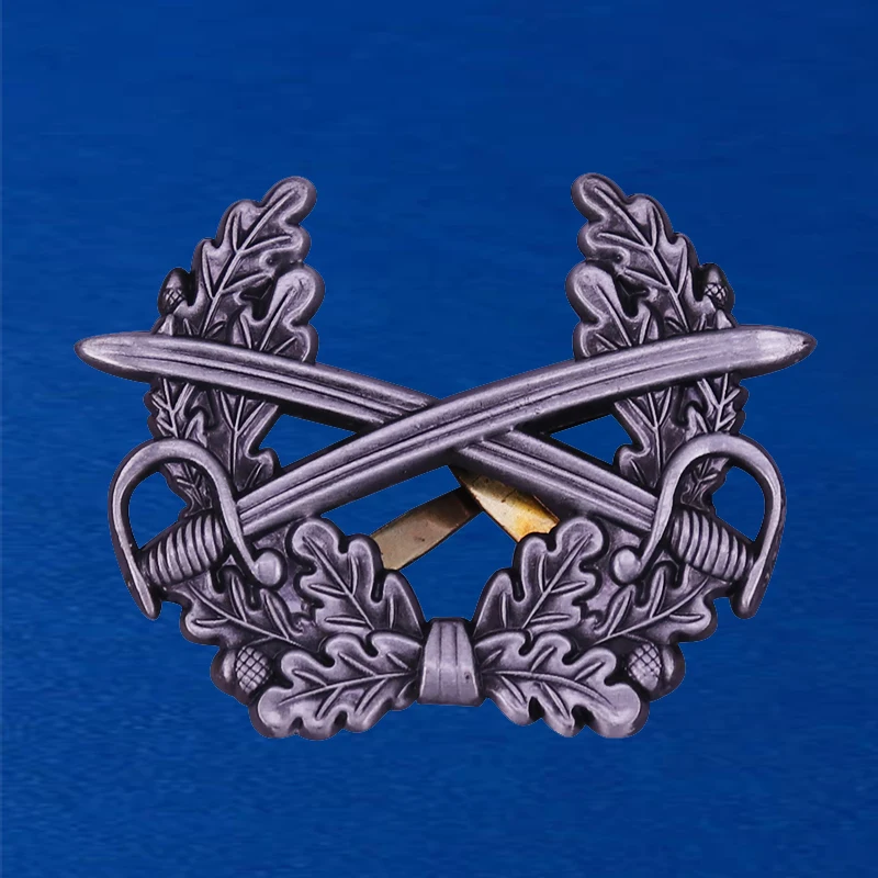 Кепка с козырьком военной армии из Западного Германии мечи перекрестными