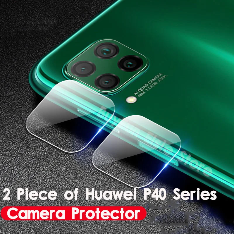 

2 шт./лот, защитная пленка для задней камеры Huawei P40 Lite, Защитное стекло для Huawei P40 Pro P40Lite Lite, легкие защитные стеклянные пленки