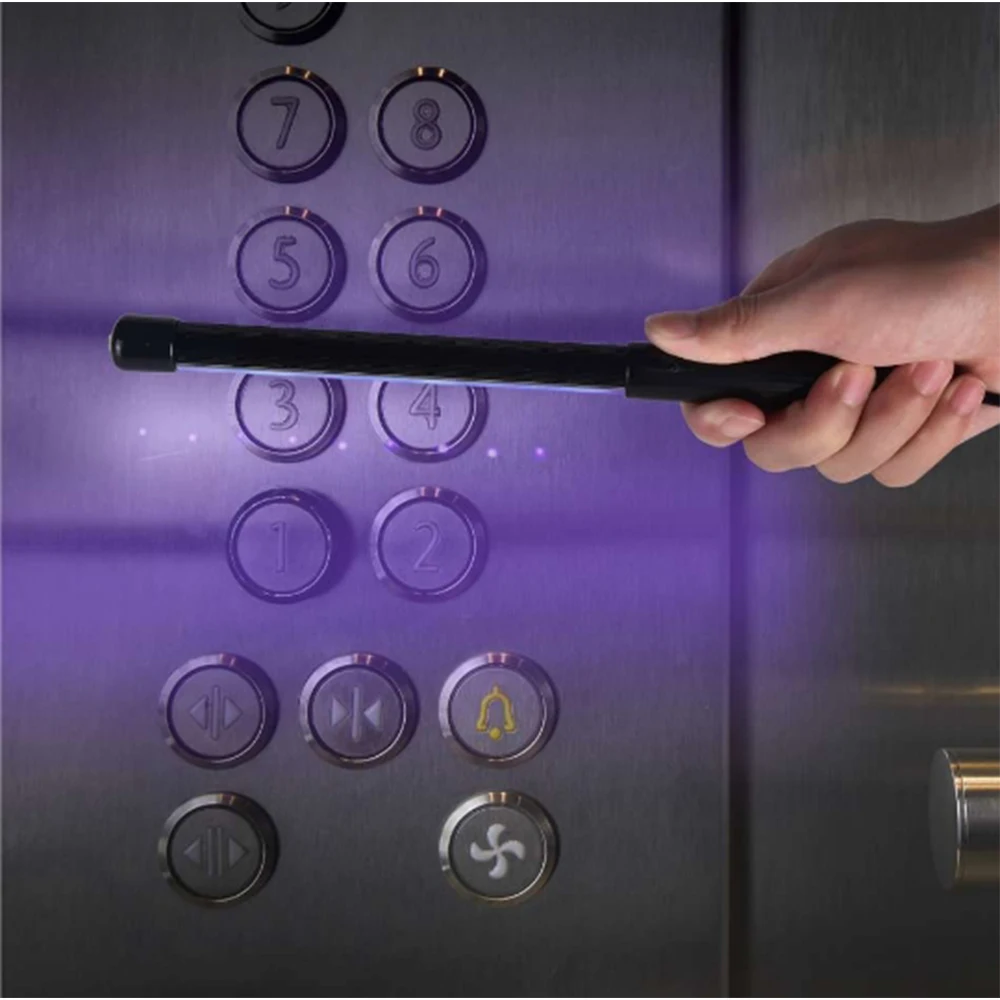 New Household UVC Disinfection Stick LED Sterilizer Wand UV Germicidal Lamp Germs Bacteria Killer Ultraviolet Light | Лампы и