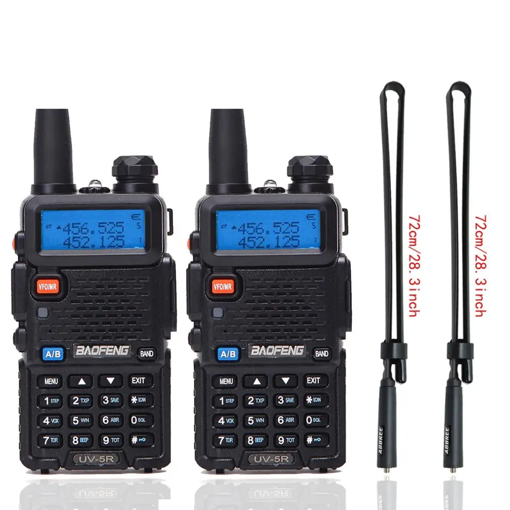 Портативная рация Baofeng с двойным диапазоном 2 шт. | Мобильные телефоны и