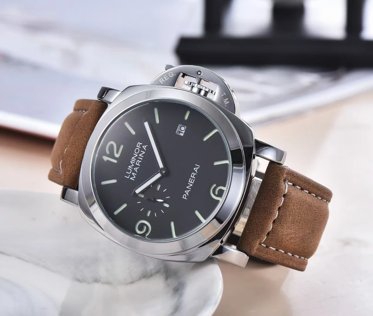 

Quick Sell Quartz full function small needle work quartz men's watch