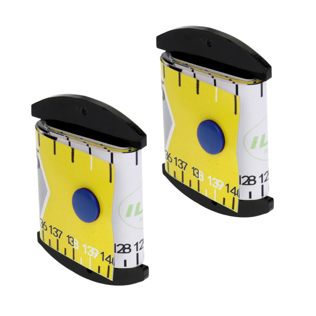 

2x Foldable Fishing Ruler Scale Fishing Tool Accessories Fish Measuring Tape