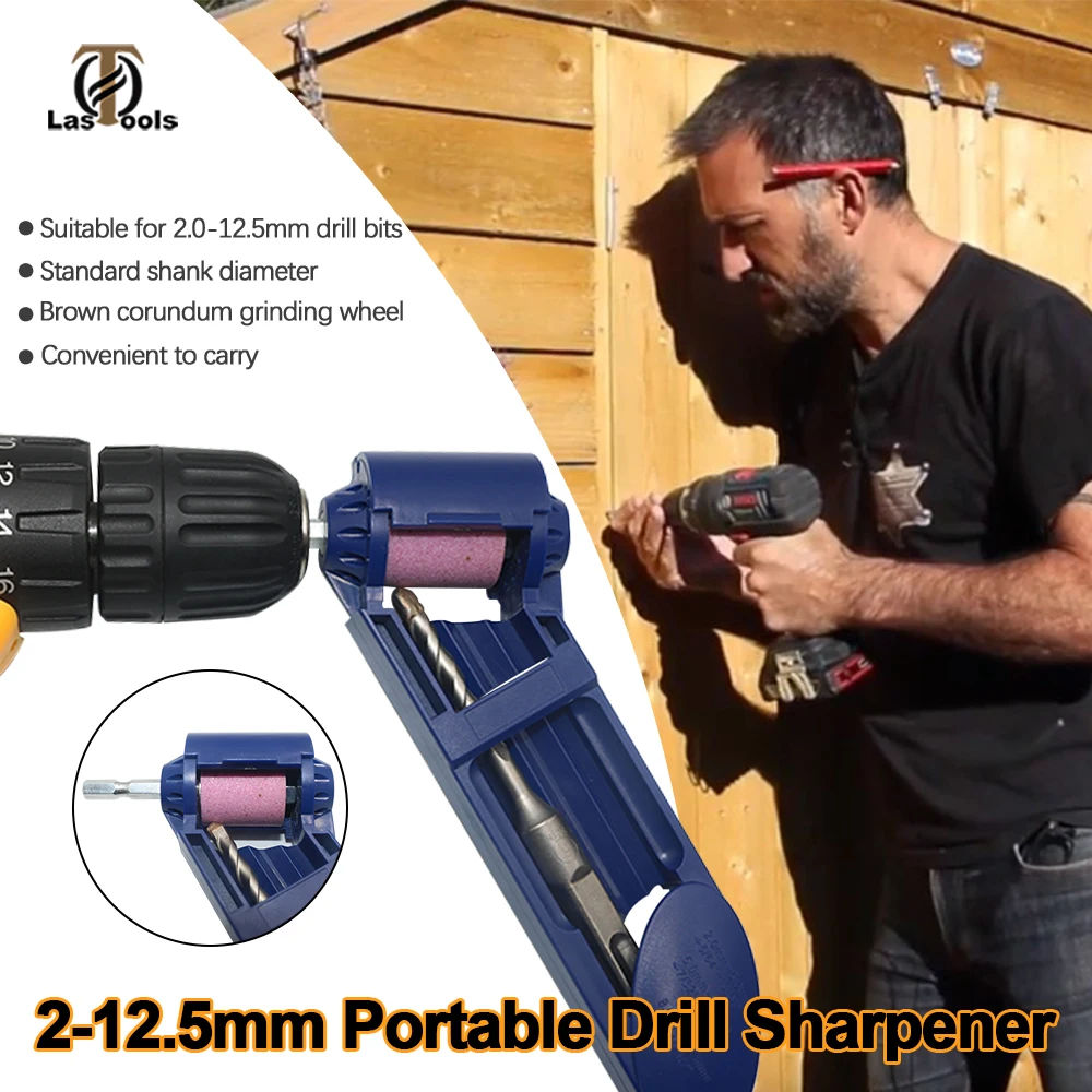 Портативная точилка для сверл корундовый шлифовальный круг переносной