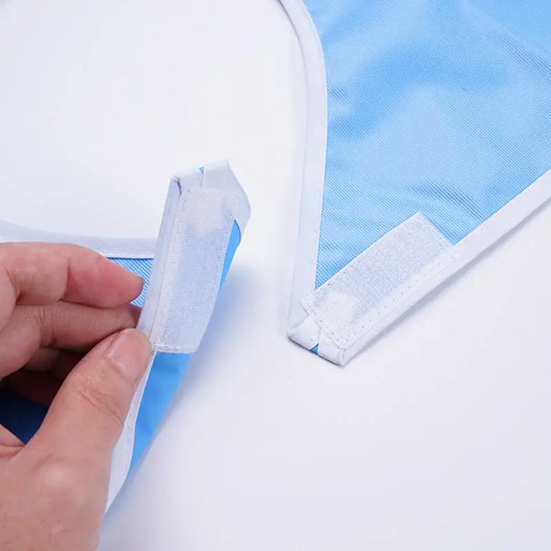 

EZLIFE Waterproof Safe Apron High Quality Adults Mealtime Protector Apron Apron Bib Adjustable ZH01499 Clothes Bibs Kitchen T2O9