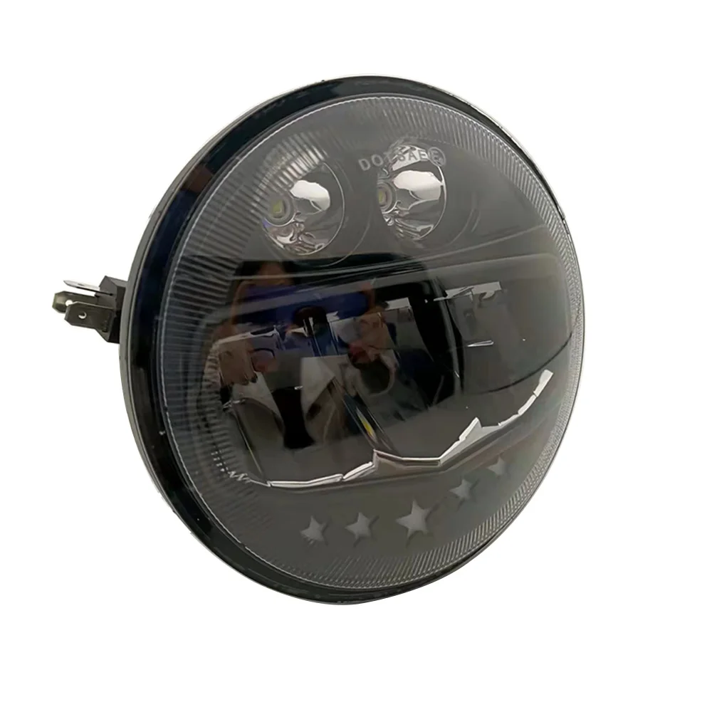 5.75inch 5 3/4” LED Headlight with DRL Motorcycle Driving Light for Harley Dyna Sportster Iron 883 Low Rider Street Bob Softail |