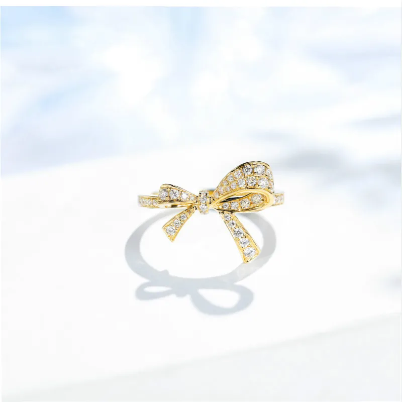 Кольцо женское кольцо с блестящими фианитами 5 А | Украшения и аксессуары