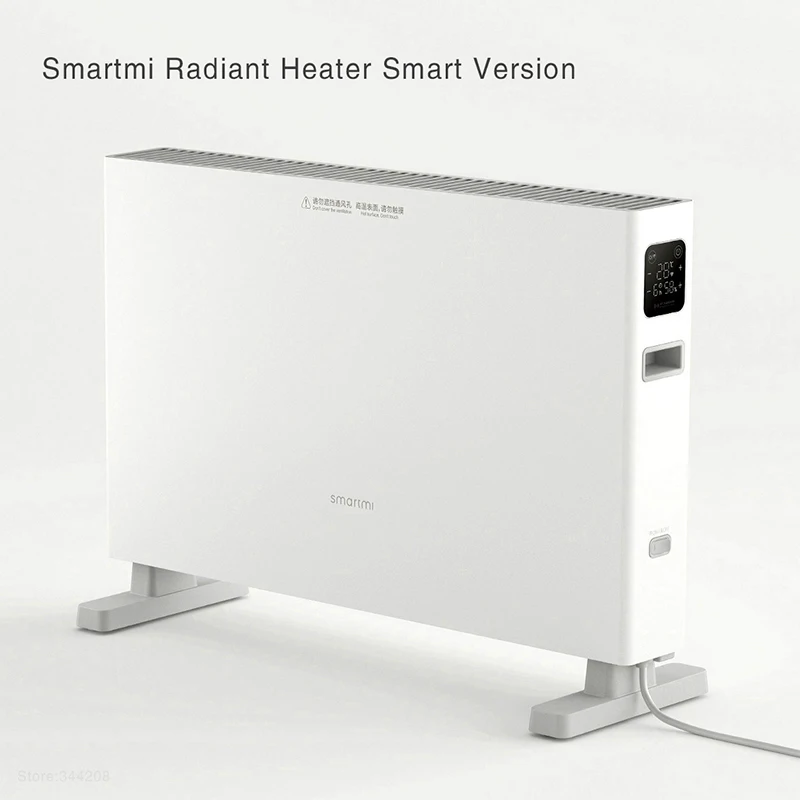 Белый XIAOMI SMARTMI электрический обогреватель умная версия быстро удобные обогреватели для дома комнаты Быстрый конвекторный вентилятор для камина настенный обогреватель бесшумный - Цвет: Белый
