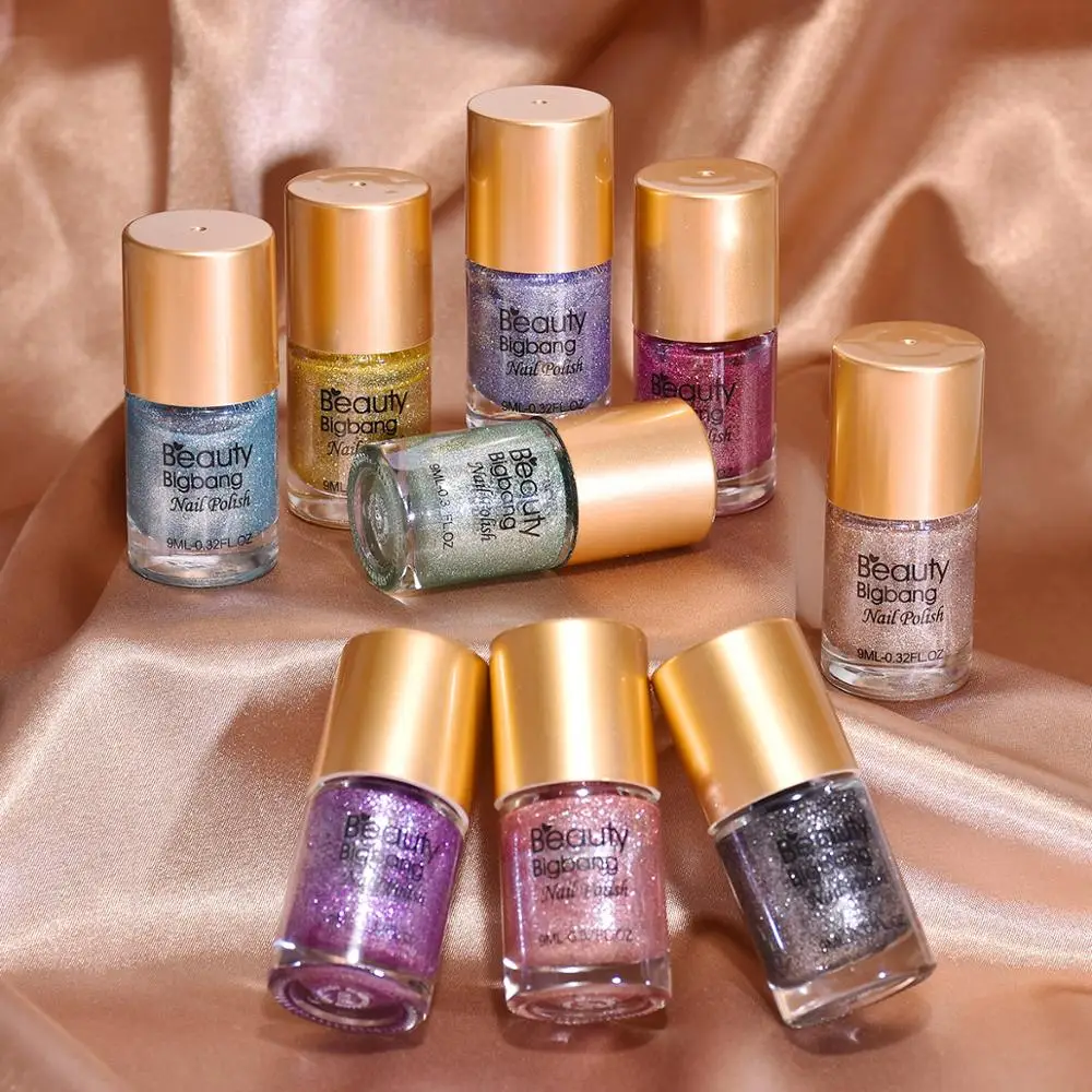 BeautyBigBang 9 мл Лак для ногтей Кристальные жемчужные бриллианты Блестящий лак для ногтей лак для маникюра Блестящий лак для ногтей