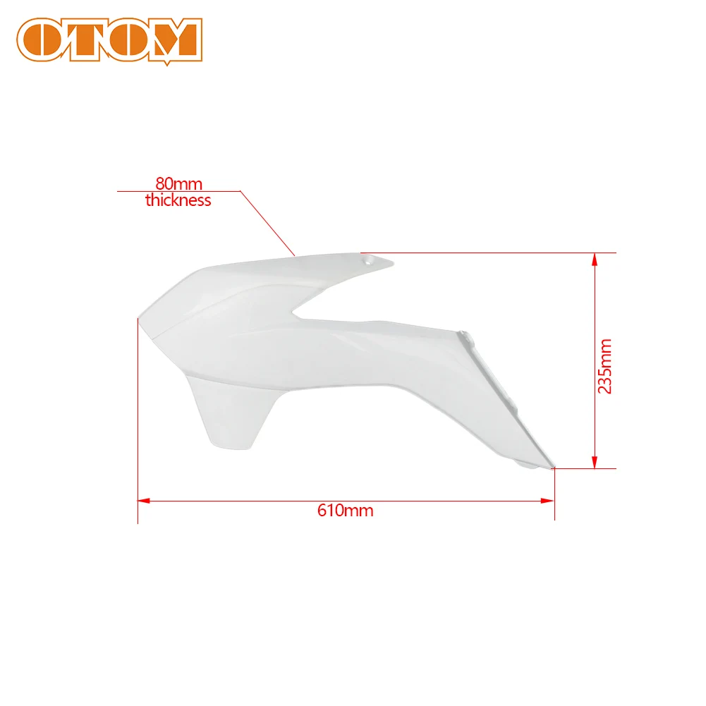 Мотоциклетный передний спойлер OTOM кожух радиатора для KTM SX SXF XC 125 150 250 350 450 K6 Dirt Bike